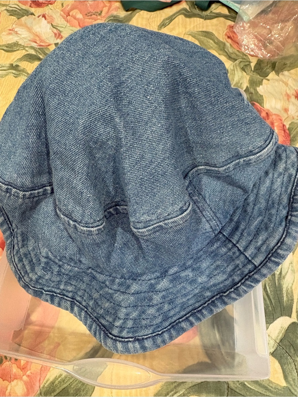 Women's Denim Bucket Hat - Casual Blue Summer Hat